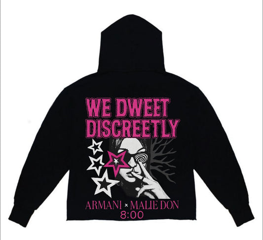 Armani x malie don 8:00 discreetly hoodie
