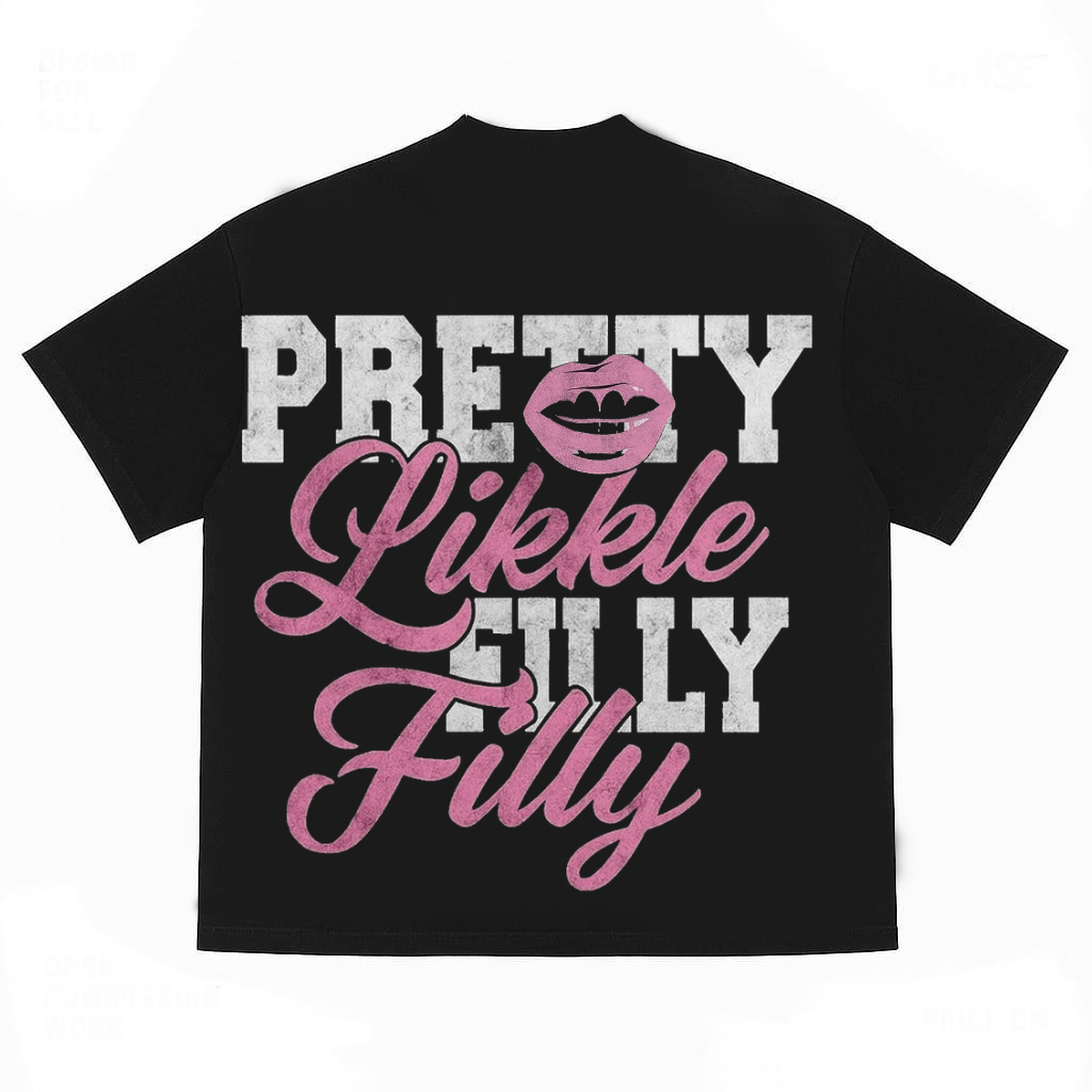 Mekagad - pretty likkle filly t’shirt