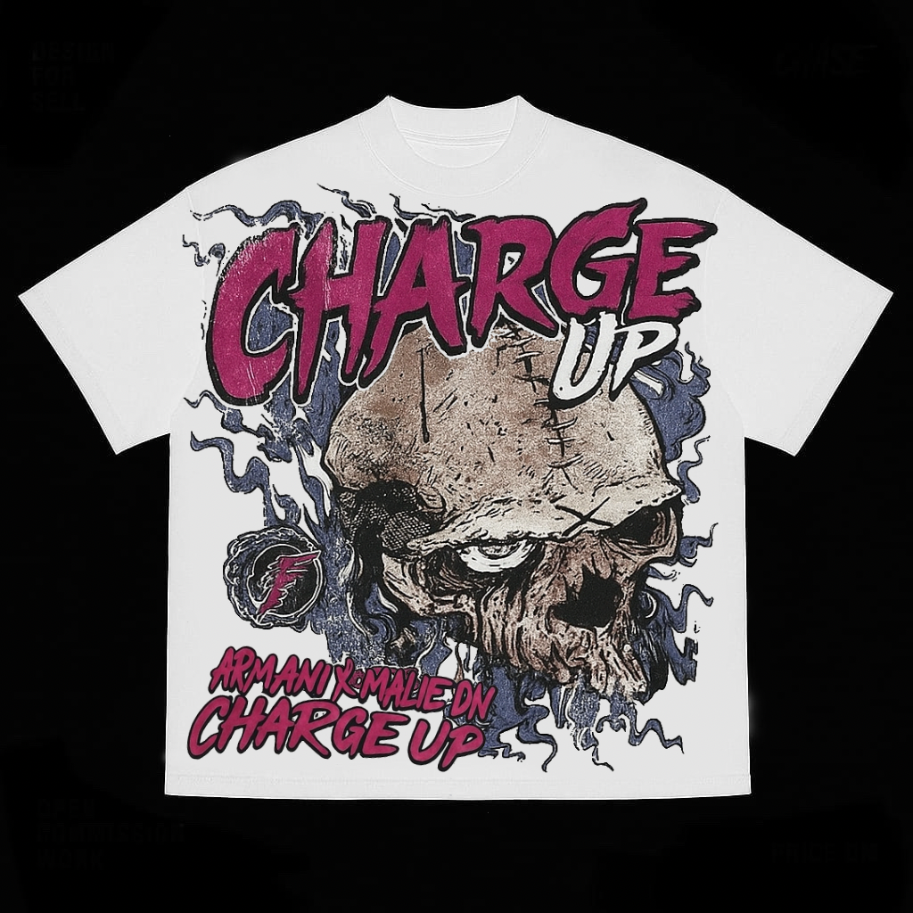 Male don - charge up male t’shirt