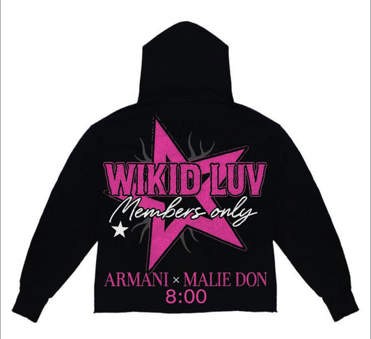 Armani x malie don 8:00 discreetly hoodie
