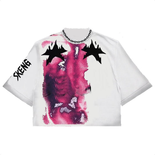 Skeng black rain t’shirt