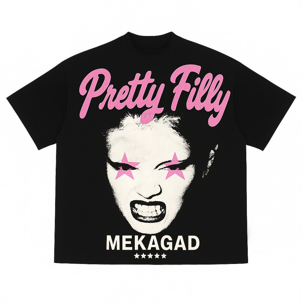 Mekagad - pretty likkle filly t’shirt